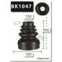 BK1047 SHAFTEC Комплект пыльника, Привідний вал