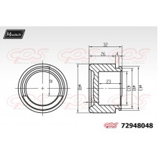 72948048 MAXTECH Поршень корпус скоби гальма