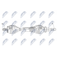 NPW-VV-016 NTY Привідний вал