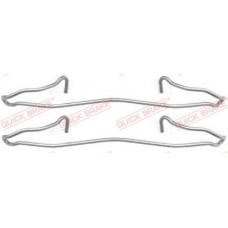 109-1057 QUICK BRAKE Комплектуючі колодки дискового гальма