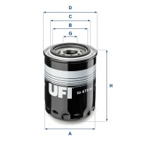 23.472.00 UFI Масляний фільтр