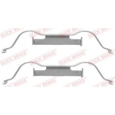109-1288 QUICK BRAKE Комплектуючі колодки дискового гальма