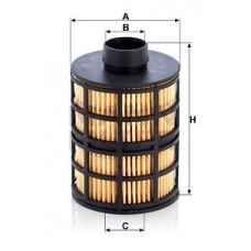 Паливний фільтр MANN-FILTER PU 723 x