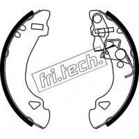 1034.093 fri.tech. Комплект гальмівних колодок