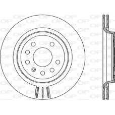 BDR1992.20 OPEN PARTS Гальмівний диск