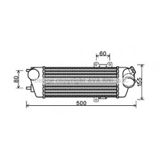HYA4227 AVA QUALITY COOLING Интеркулер