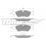 TX 11-491 TOMEX Brakes Комплект гальмівних колодок дисковий гальм