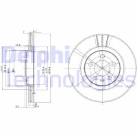 BG3036C DELPHI Гальмівний диск