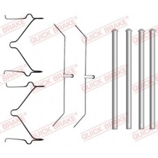 109-1701 QUICK BRAKE Комплектуючі колодки дискового гальма