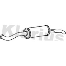 230086 KLARIUS Глушник вихлопних газів кінцевий