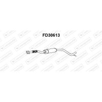 FD30613 VENEPORTE Предглушник вихлопних газів