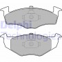 LP1601 DELPHI Комплект гальмівних колодок дисковий гальм