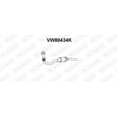 VW80434K VENEPORTE Катализатор