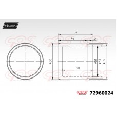 72960024 MAXTECH Поршень корпус скоби гальма