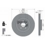 BDS2181 BENDIX Braking Гальмівний диск