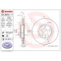 09.B972.11 BREMBO Гальмівний диск