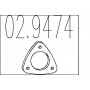 02.9474 MTS Прокладка труба вихлопного газу