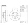 P6R902S AISIN Гальмівний диск