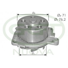 PA10749 GGT Водяний насос охолодження двигуна