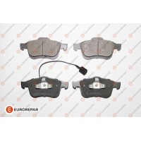 1681165180 EUROREPAR КомплеК т гальмівних колодок, дискове гальмо