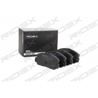 402B0755 RIDEX Комплект гальмівних колодок дисковий гальм