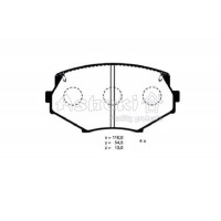 M054-06 ASHUKI by Palidium КомплеК т гальмівних колодок, дискове гальмо