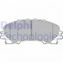 LP3183 DELPHI Комплект гальмівних колодок дисковий гальм