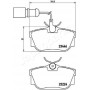 PP-0301AF JAPANPARTS Комплект гальмівних колодок дисковий гальм