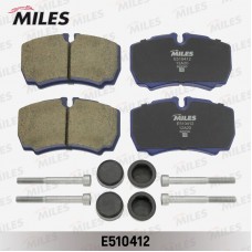 E510412 MILES КомплеК т гальмівних колодок, дискове гальмо