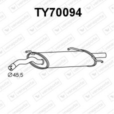 TY70094 VENEPORTE Глушник вихлопних газів кінцевий