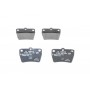 0 986 494 350 BOSCH Комплект гальмівних колодок дисковий гальм