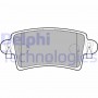 LP1747 DELPHI Комплект гальмівних колодок дисковий гальм