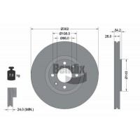 BDS1082 BENDIX Braking Гальмівний диск