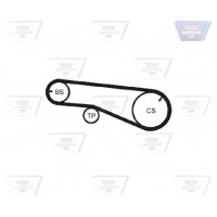 ZRK 1388 OPTIBELT Зубчастий ремінь