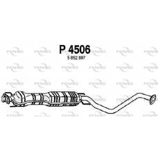 P4506 FENNO Середній глушник вихлопних газів