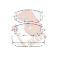 RB1717 R BRAKE Комплект гальмівних колодок дисковий гальм