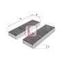 S 4172 CA SOFIMA Фільтр повітря у внутрішньому просторі