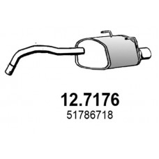 12.7176 ASSO Глушник вихлопних газів кінцевий