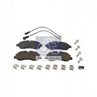 13.93108 DT Spare Parts Комплект гальмівних колодок дисковий гальм