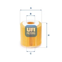 2505600 UFI Масляний фільтр