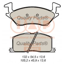 704-17088 IAP QUALITY PARTS КомплеК т гальмівних колодок, дискове гальмо