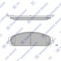 SP1509 Hi-Q КомплеК т гальмівних колодок, дискове гальмо