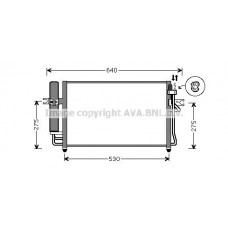 HY5087D AVA QUALITY COOLING Конденсатор кондиціонера