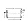 HY5087D AVA QUALITY COOLING Конденсатор кондиціонера