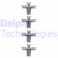 LX0058 DELPHI Комплектуючі колодки дискового гальма