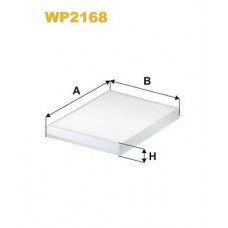 WP2168 WIX FILTERS Фільтр повітря у внутрішньому просторі