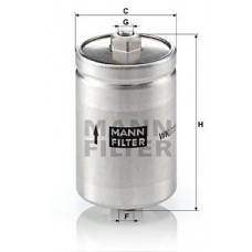 WK 725 MANN-FILTER Паливний фільтр