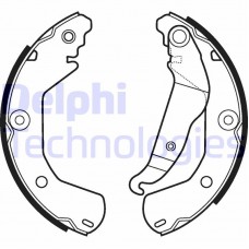 LS2112 DELPHI Комплект гальмівних колодок