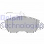 LP1848 DELPHI Комплект гальмівних колодок дисковий гальм