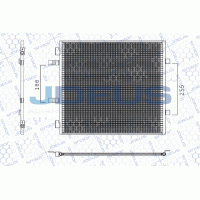 M-7201280 JDEUS Конденсатор кондиціонера